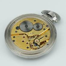 Thumbnail von Omega Classic “Étanche” First Waterproof Stahl Taschenuhr Art Deco 1937 Ref. CK 1064 </h1>