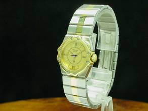 Thumbnail von Chopard St. Moritz Stahl/gold Damenuhr Mit Datum / Ref 8024 / Eta 956.112 </h1>