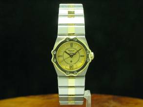 Thumbnail von Chopard St. Moritz Stahl/gold Damenuhr Mit Datum / Ref 8024 / Eta 956.112 </h1>
