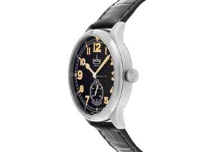 Thumbnail von Askania Avus Stahl Handaufzug Armband Leder 42mm Ref.AVU-3642 Box&Pap. Full Set Neu