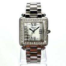 Thumbnail von Chopard Happy Sport Quartz 27mm Steel 7 Floating ~2TCW DIAMOND Watch </h1>