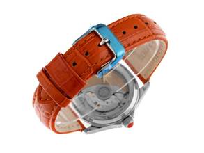 Thumbnail von Askania Elly Beinhorn Stahl Perlmutt Automatik Armband Leder 34mm Ref.BEI-7851 Box&Pap. Full Set Neu