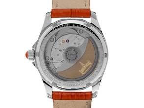 Thumbnail von Askania Elly Beinhorn Stahl Perlmutt Automatik Armband Leder 34mm Ref.BEI-7851 Box&Pap. Full Set Neu