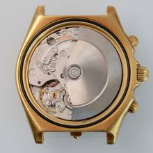 Thumbnail von Breitling Chronomat 81950 Burgundy dial yellow gold 18KT 1980’s </h1>