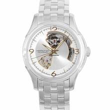 Thumbnail von Hamilton Jazzmaster Open Heart H32565155 - Jazzmaster Automatic Silver Dial Stainless Steel Men's Watch </h1>