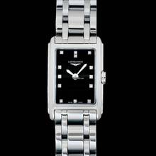 Thumbnail von Longines DolceVita L52584576 - DolceVita Quartz Black Dial Stainless Steel Ladies Watch </h1>