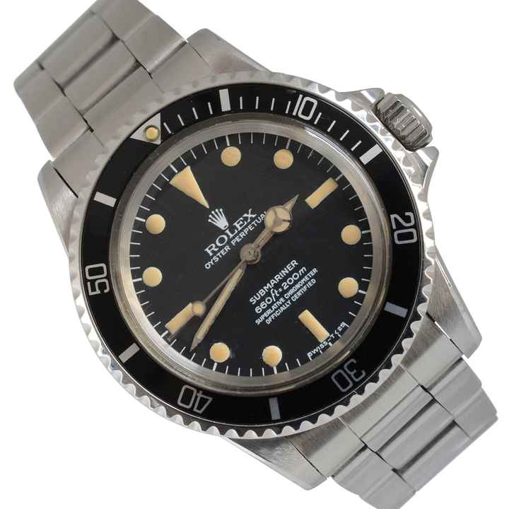  Rolex Submariner (No Date) 5512 MK1 maxi dial 4 lines 1977's </h1> 