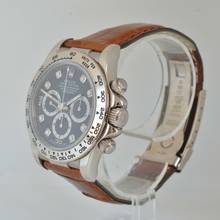 Thumbnail von Rolex Daytona 16519 Factory black diamonds dial white gold 18KT Full Set 1999