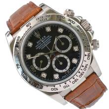 Thumbnail von Rolex Daytona 16519 Factory black diamonds dial white gold 18KT Full Set 1999