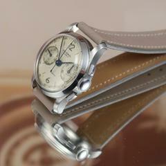 Thumbnail von Universal Genève SUPER RARE UNIVERSAL GENEVE BABY COMPUR CHRONO 26MM </h1>