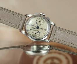 Thumbnail von Universal Genève SUPER RARE UNIVERSAL GENEVE BABY COMPUR CHRONO 26MM </h1>