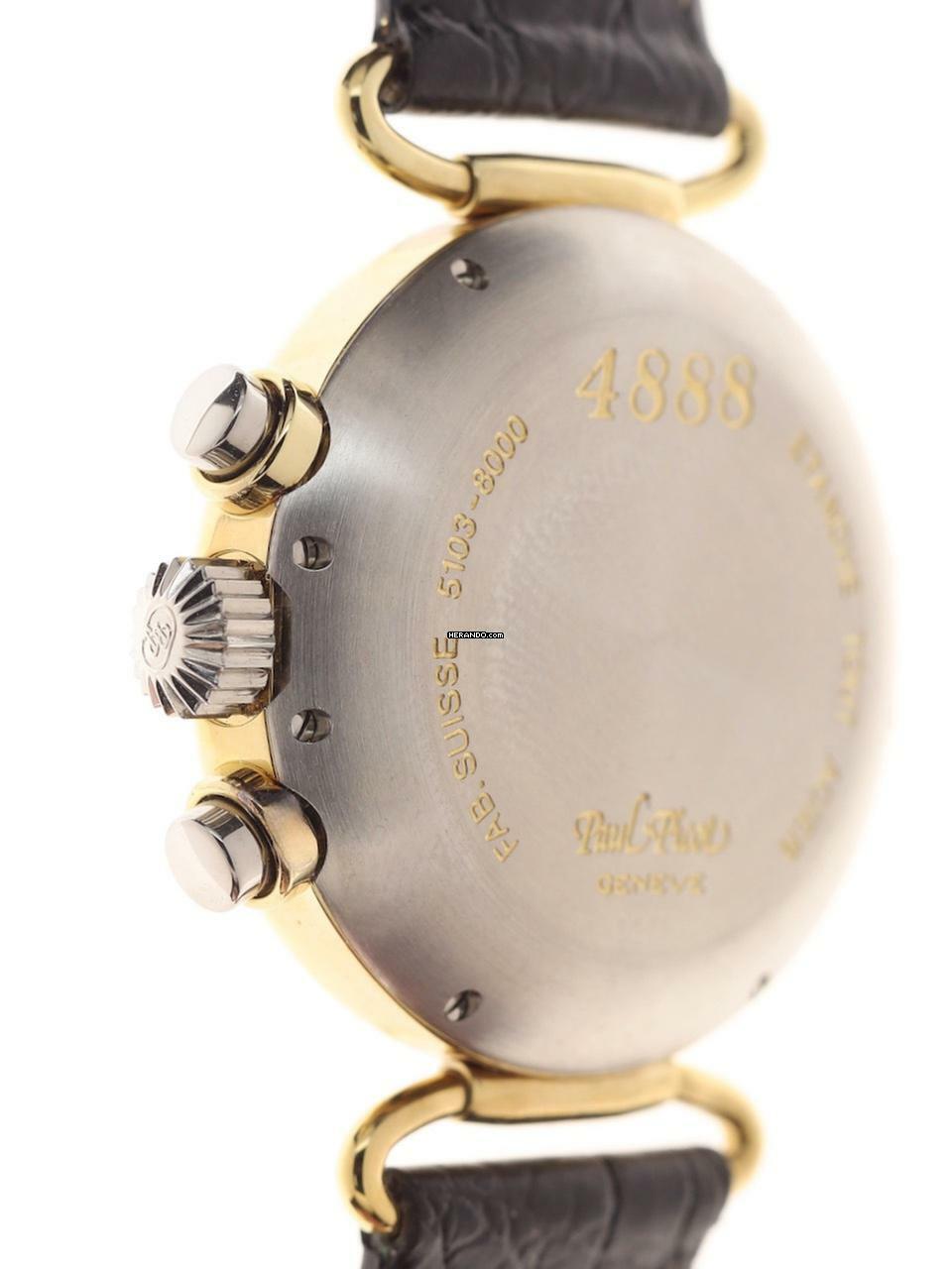 Thumbnail von Paul Picot Gents manual wind Wristwatch Chronograph 4888 Ref. 5103-8000 </h1>