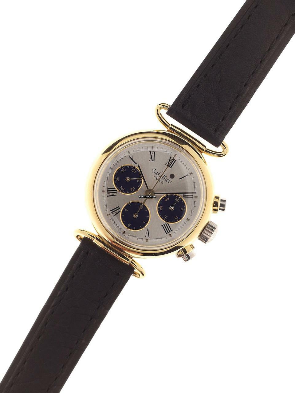 Thumbnail von Paul Picot Gents manual wind Wristwatch Chronograph 4888 , Ref. 5103-8000 </h1>