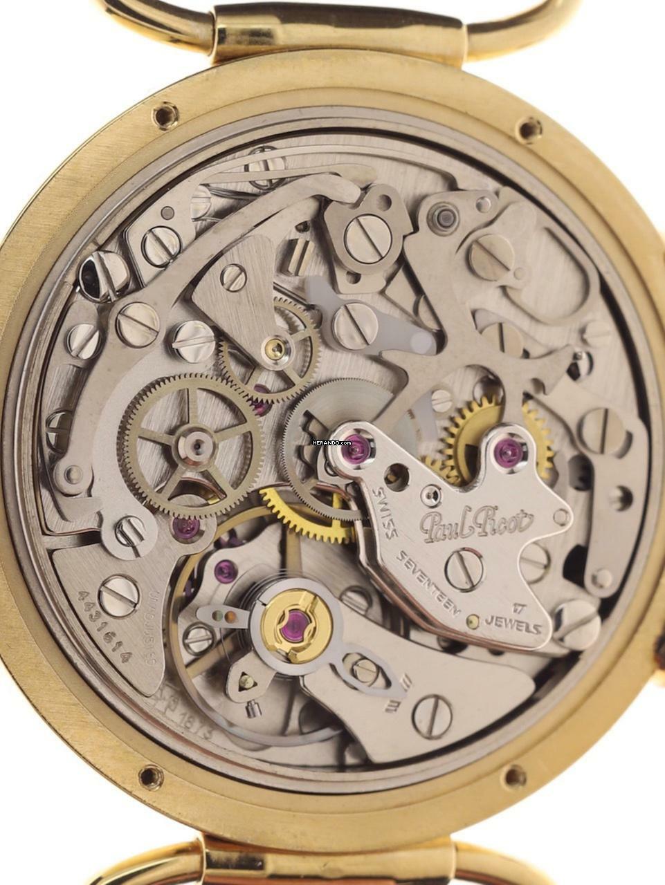 Thumbnail von Paul Picot Gents manual wind Wristwatch Chronograph 4888 Ref. 5103-8000