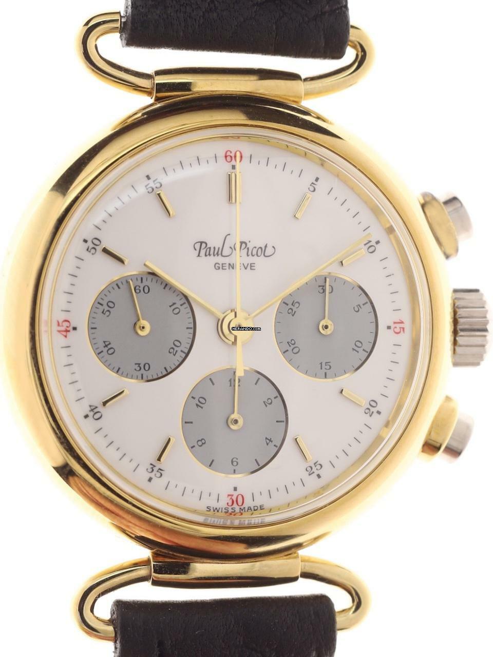 Thumbnail von Paul Picot Gents manual wind Wristwatch Chronograph 4888 Ref. 5103-8000