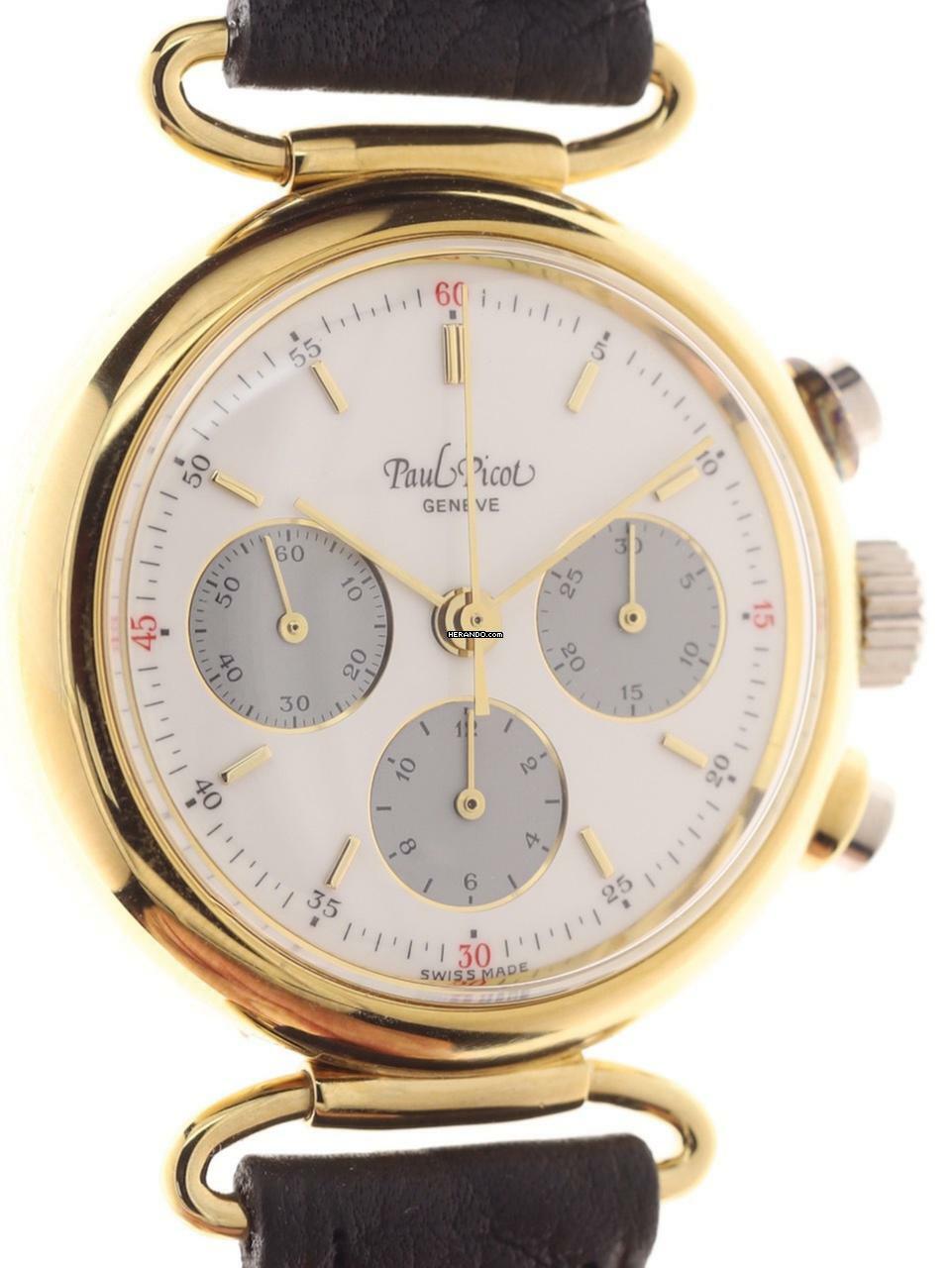 Thumbnail von Paul Picot Gents manual wind Wristwatch Chronograph 4888 Ref. 5103-8000