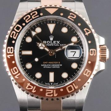  Rolex GMT-Master II Rootbeer Stahl/Rosegold LC EU 2020 