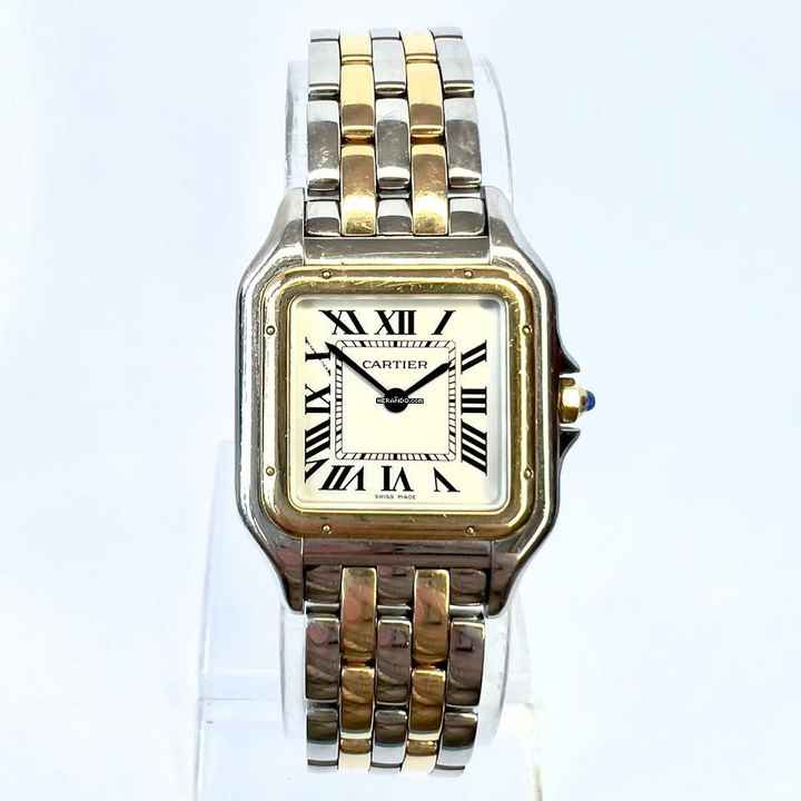  Cartier Panthère 27mm 2 Row Gold Watch NEW Model </h1> 