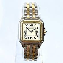 Thumbnail von Cartier Panthère 27mm 2 Row Gold Watch NEW Model </h1>