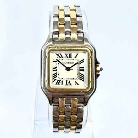 Cartier Panthère 27mm 2 Row Gold Watch NEW Model </h1> 