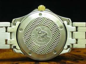 Thumbnail von Omega Seamaster 18kt 750 Gold / Edelstahl Herrenuhr Mit Datum / Ref 168.1501 </h1>