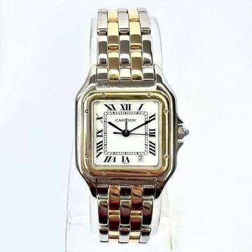  Cartier Panthère Quartz 27mm 2 Row Gold Watch </h1> 