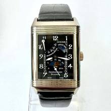 Thumbnail von Jaeger-LeCoultre Reverso Night and Day 18K White Gold Watch </h1>