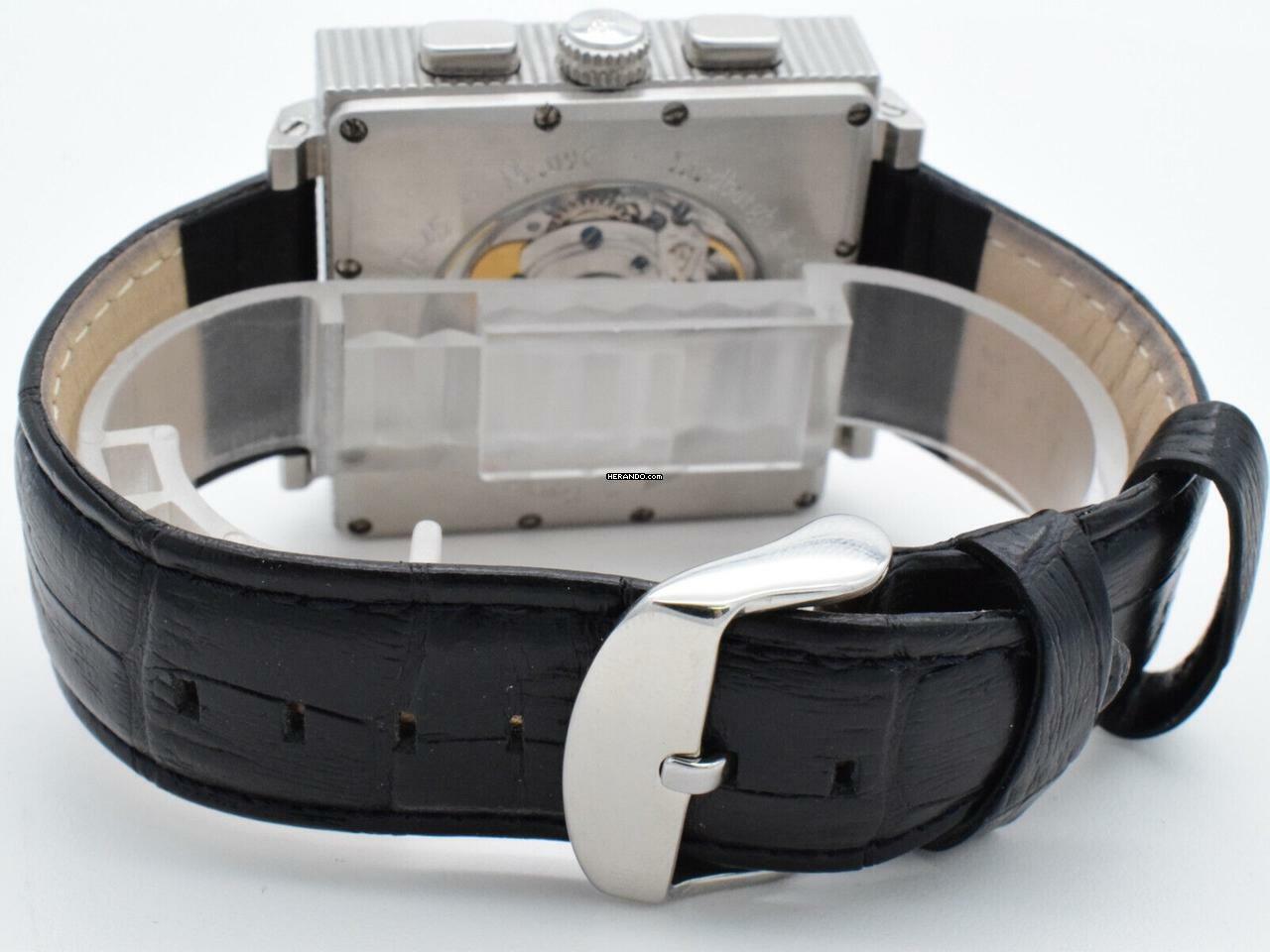 Thumbnail von Schaumburg Squarematic Automatic Stahl Herrenuhr / L/b-45 / 40mm </h1>
