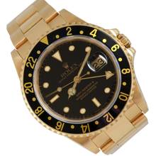 Thumbnail von Rolex GMT-Master II 16718 Black dial Full Set 1992’s </h1>
