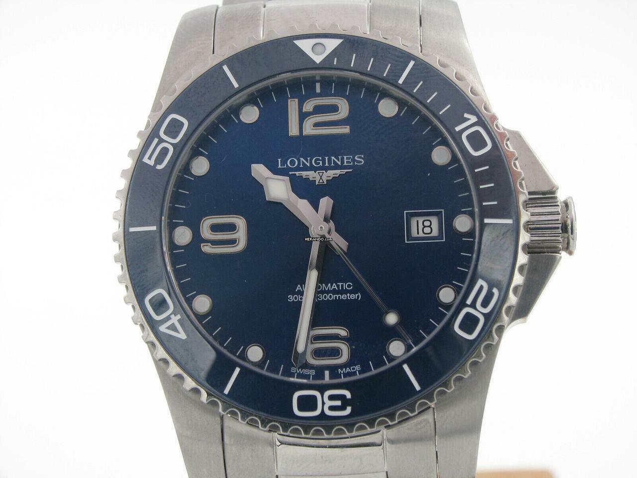  Longines HydroConquest Herrenuhr / Stahl / Inkl. Box / Ref L37824966 </h1> 