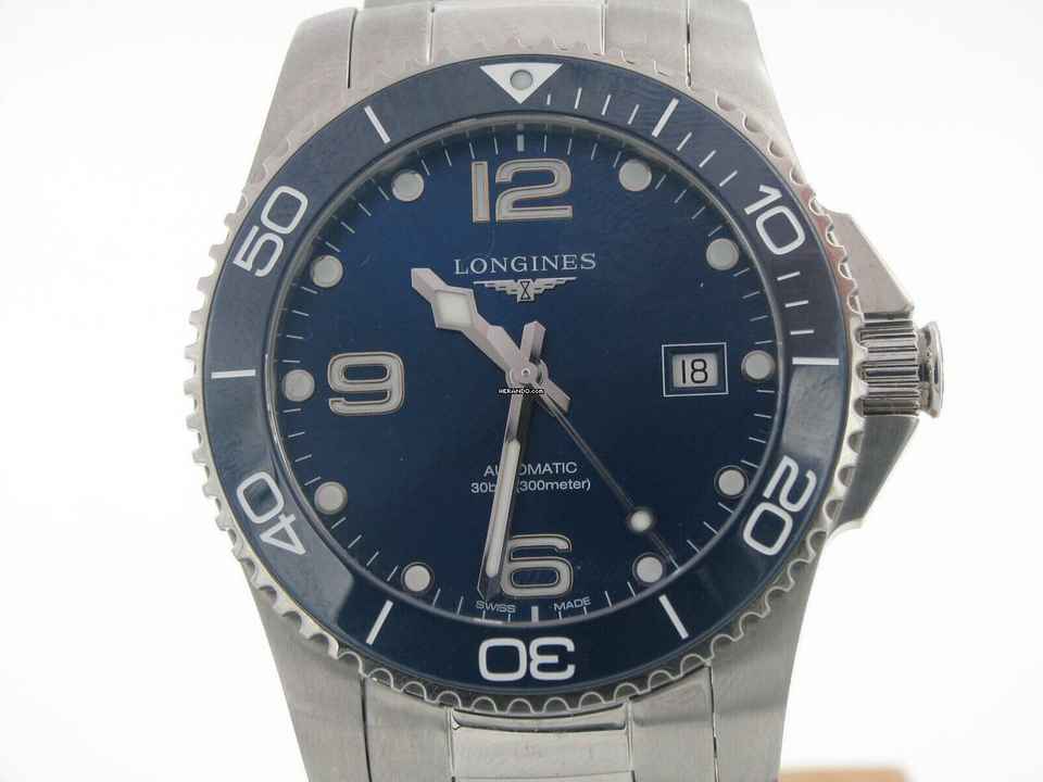 Longines HydroConquest Herrenuhr / Stahl / Inkl. Box / Ref L37824966 </h1> 