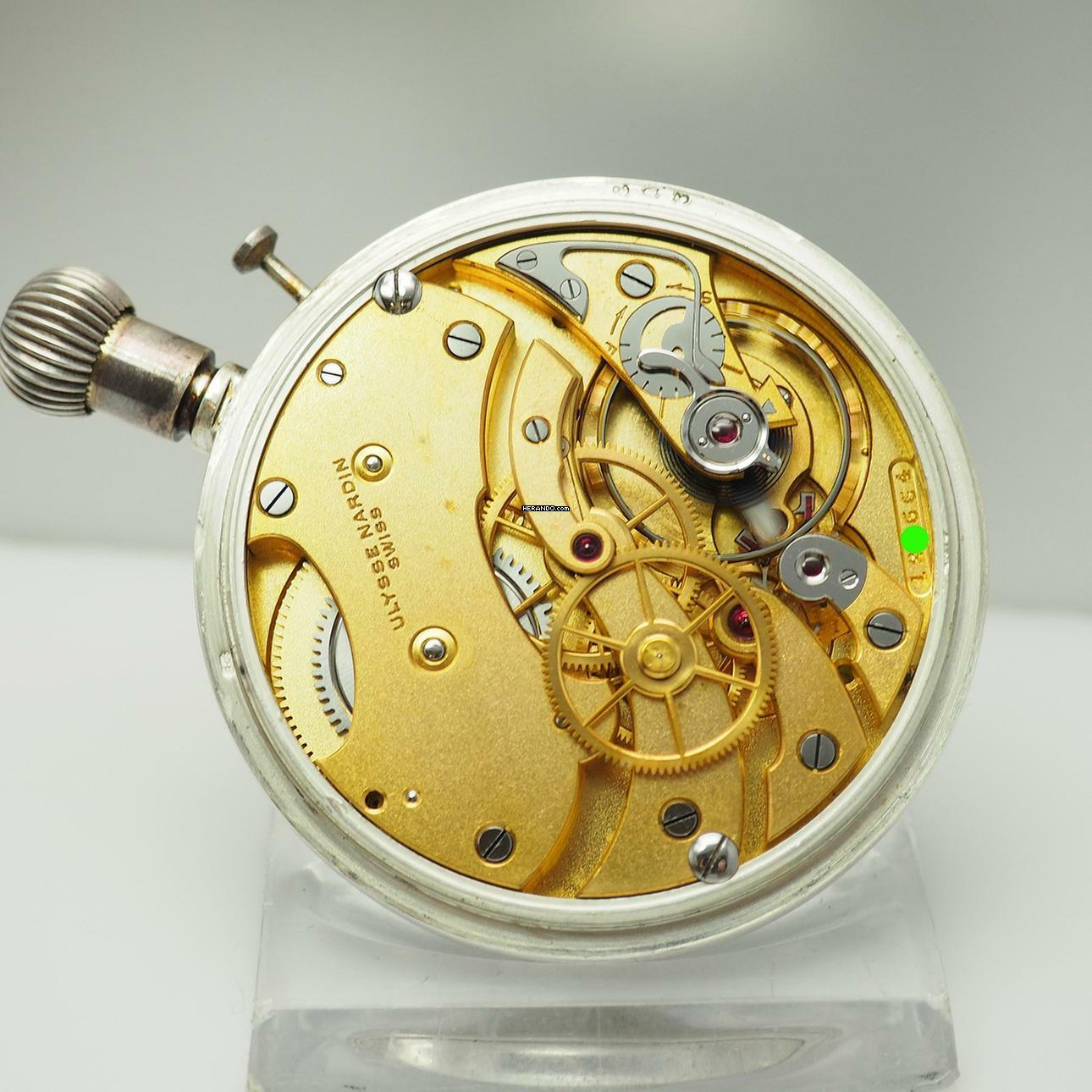 Thumbnail von Ulysse Nardin Taschenuhr Navigations Borduhr Chronometer British Ministry of Defense