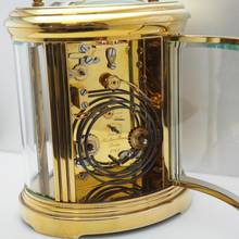 Thumbnail von Matthew Norman Carriage Clock Full Calendar Moonphase 8-Days