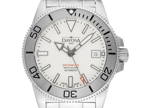  Davosa Argonautic Stahl Beyond Steel Automatik Armband Stahl 39mm Ref.161.532.10 Box&Pap. Full Set Neu 