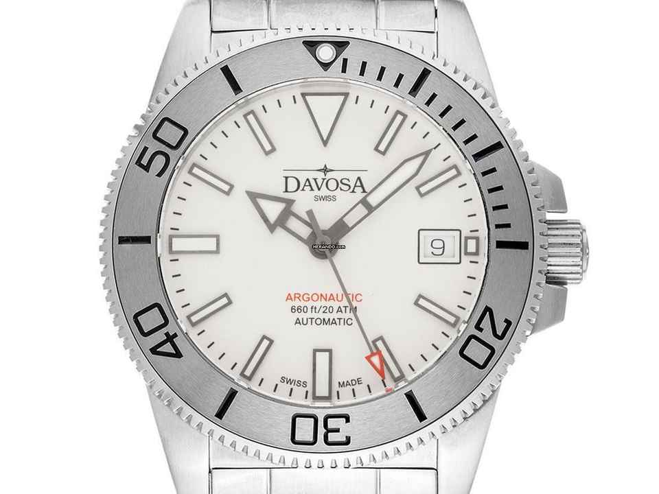  Davosa Argonautic Stahl Beyond Steel Automatik Armband Stahl 39mm Ref.161.532.10 Box&Pap. Full Set Neu 