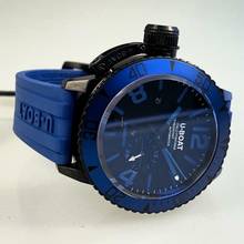 Thumbnail von U-Boat SOMMERSO AL Stahl IBP Blue Ref. 9669 46 mm 30 ATM 50 Stück limitiert Nr. 09/50
