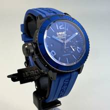 Thumbnail von U-Boat SOMMERSO AL Stahl IBP Blue Ref. 9669 46 mm 30 ATM 50 Stück limitiert Nr. 09/50