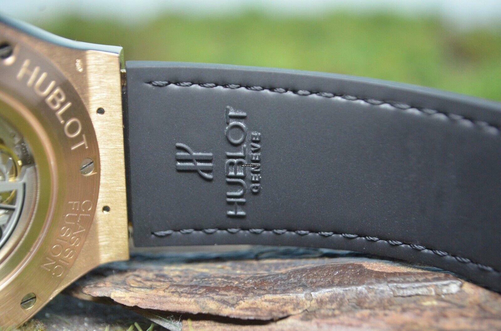 Thumbnail von Hublot Classic Fusion Green King 18kt. Rosègold Ref. 511.OX.8980.LR </h1>