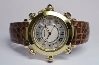 Thumbnail von Cartier Pasha Golf Automatic NOS NEW OLD STOCK UNGETRAGEN B&P Ref. 0955 1 </h1>