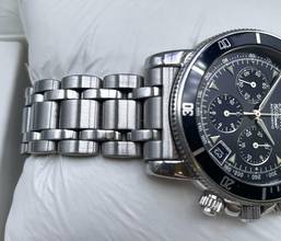 Thumbnail von Zenith Rainbow Chronograph 39mm Black Dial with Box&papers Nice Condition