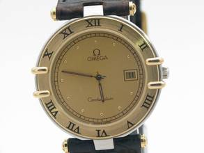 Thumbnail von Omega Constellation Quartz 18kt Gold & Edelstahl / Quarz / Datum / Ref. 1479 </h1>