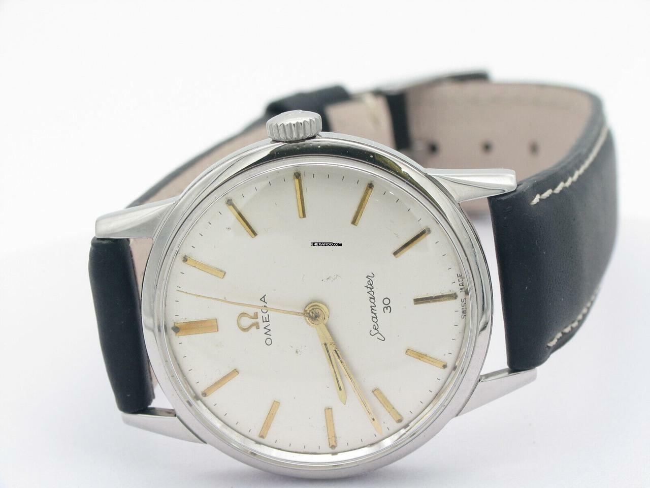  Omega Seamaster 30 Edelstahl Herrenuhr / Ø 35mm </h1> 