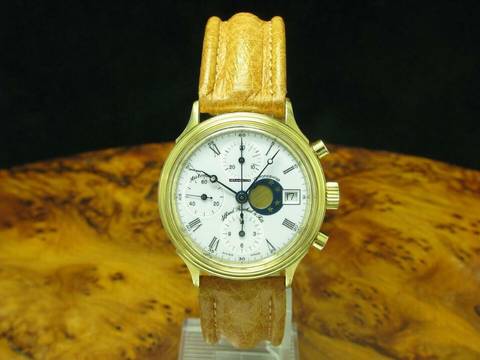  Alfred Rochat & Fils Gold Mantel Automatic Herrenuhr / Kal Eta 7750 / Ref 77.400 </h1> 