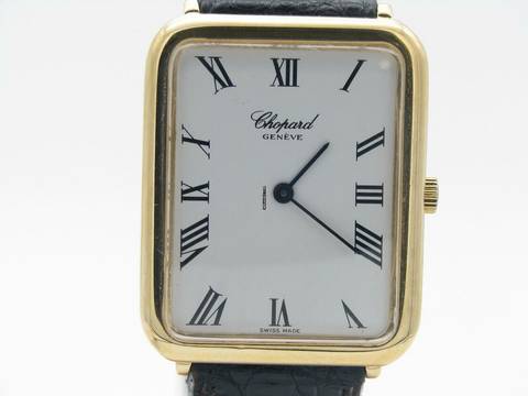  Chopard Geneve 18kt Gold Herrenarmbanduhr / Ref 32452 / 18kt Dornschließe </h1> 