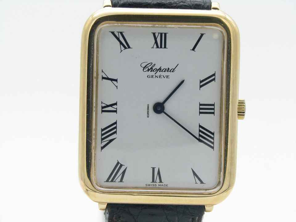  Chopard Geneve 18kt Gold Herrenarmbanduhr / Ref 32452 / 18kt Dornschließe </h1> 