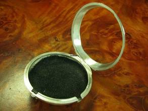 Thumbnail von Sibley London 925 Silber Open Face Spindeltaschenuhr Mit Schnecke & Kette </h1>