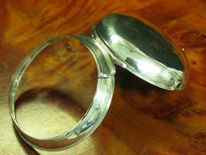 Thumbnail von Sibley London 925 Silber Open Face Spindeltaschenuhr Mit Schnecke & Kette </h1>