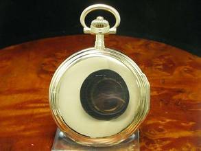 Thumbnail von IWC Schaffhausen 14kt 585 Gold Savonette Taschenuhr Von Ca. 1897 / Kaliber 53 </h1>