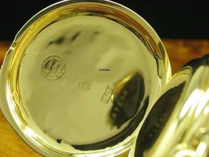 Thumbnail von A. Lange & Söhne 18kt 750 Gold Savonette Taschenuhr Qualität 1a / Kaliber 43 </h1>