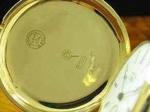 Thumbnail von A. Lange & Söhne 18kt 750 Gold Savonette Taschenuhr Qualität 1a / Kaliber 43 </h1>